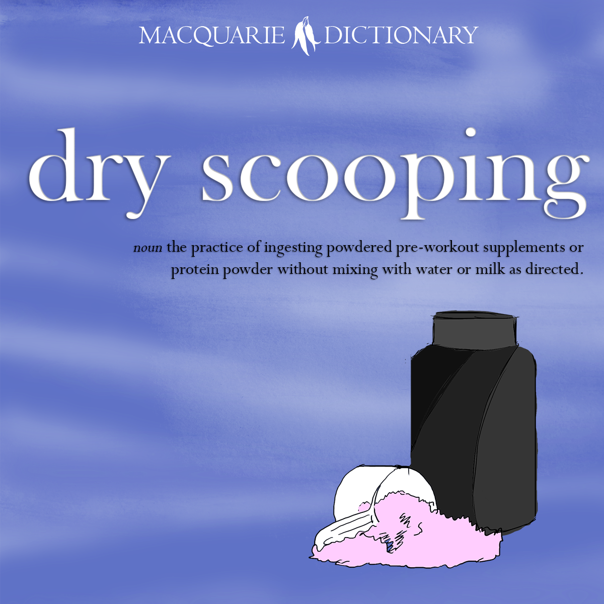 Word of the Year 2021 - dry scooping