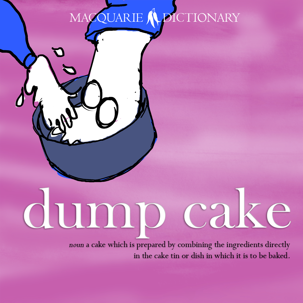 Word of the Year 2021 - dump cake
